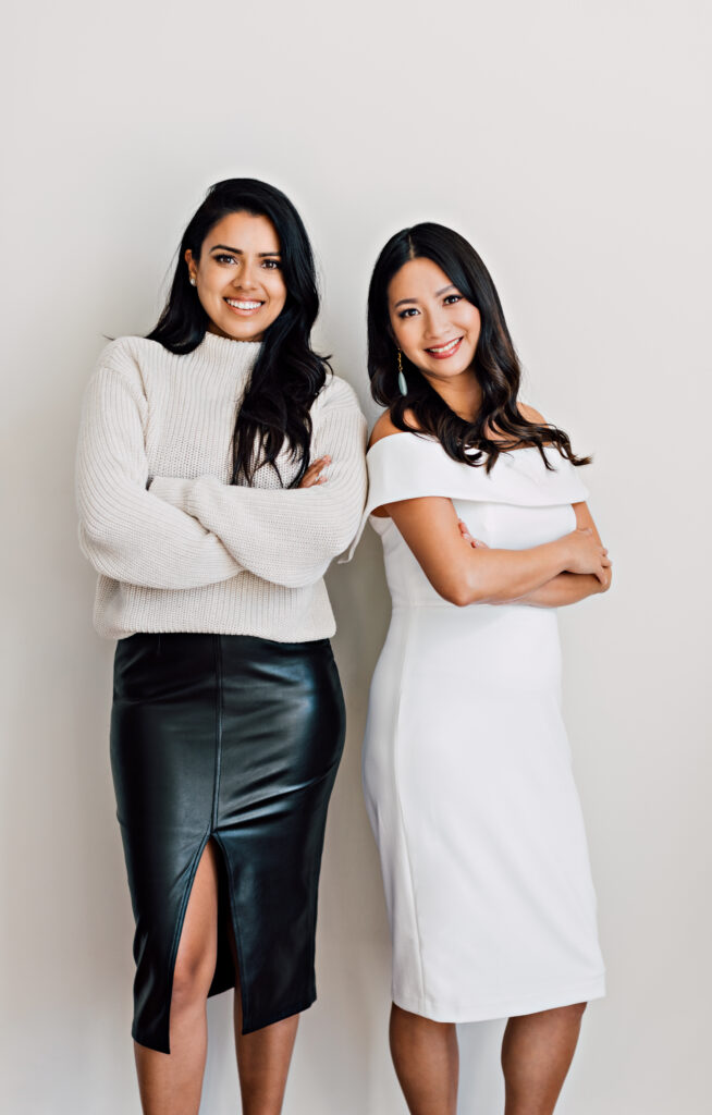 Simran Kang and Alice Chen- Founders of MyFO