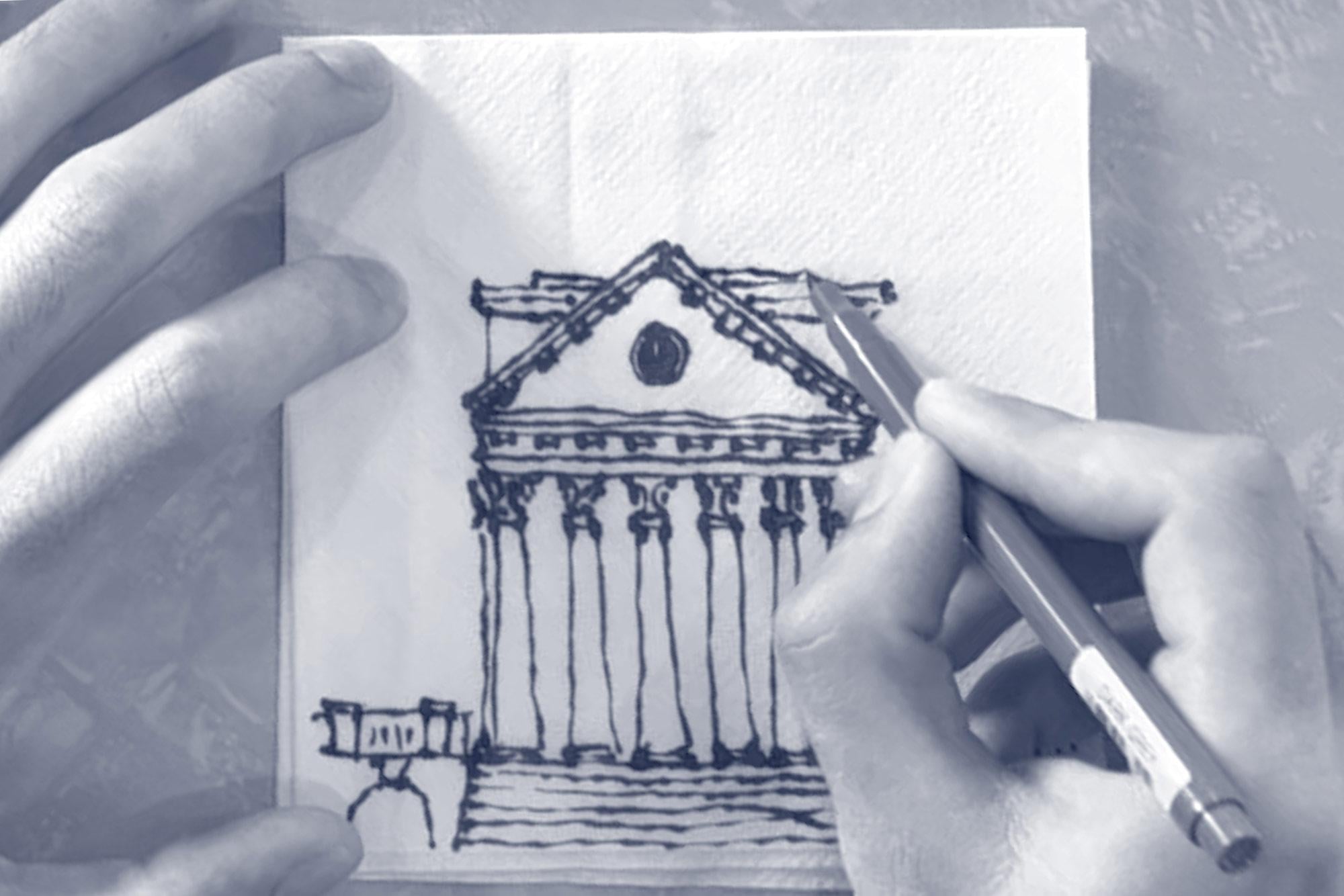 From Concept ‍to Creation: The Power of a Napkin Sketch