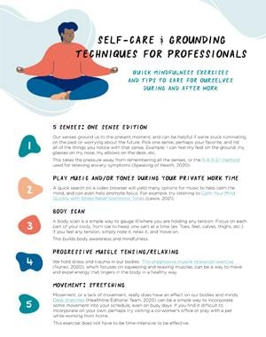 Prioritizing Self-Care: Techniques to Prevent Burnout