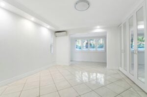white tiles